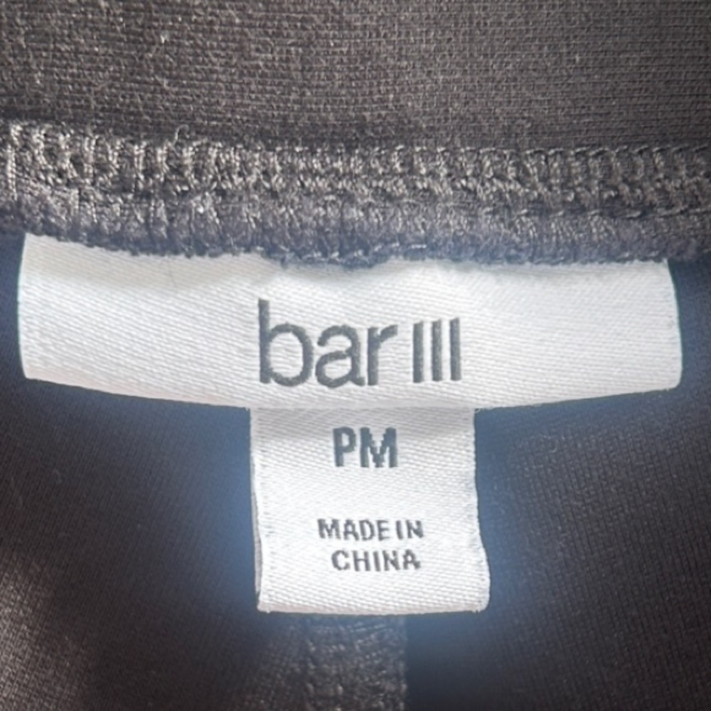 Bar III Black Studded Leggings - Picture 9 of 10